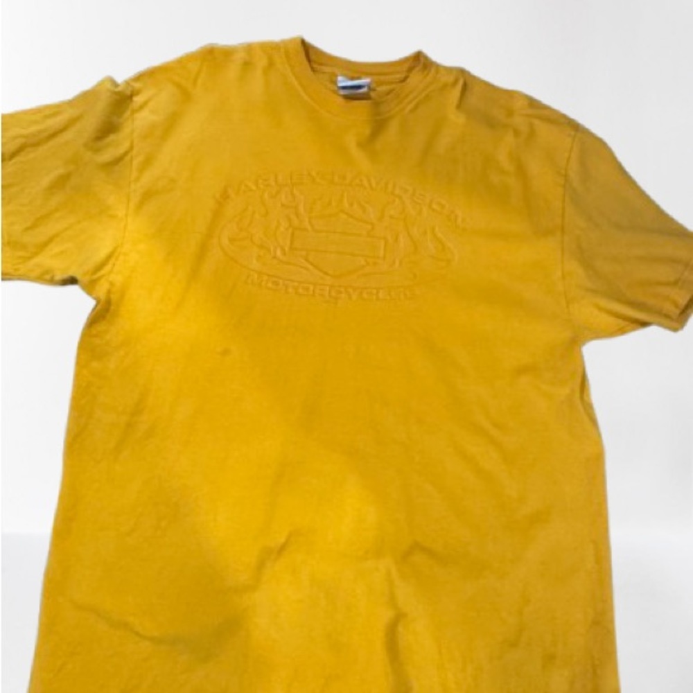 Harley-Davidson Yellow Short Sleeve Tee